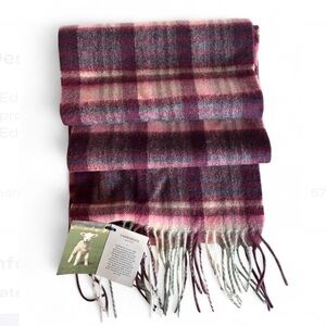 Edinburgh 100% Lambswool Scarf, Scottish brand Edinburgh Lambswool/Cashmere